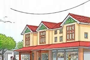 星尘理发店封面，宇宙背景下的复古理发店